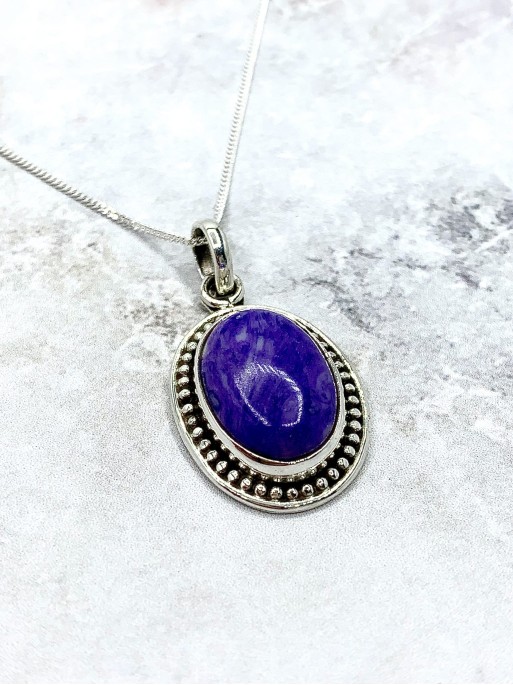 Charoite 'Carolina' necklace