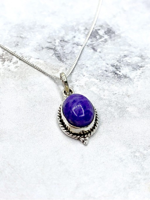 Collar 'Trisha' de Charoita