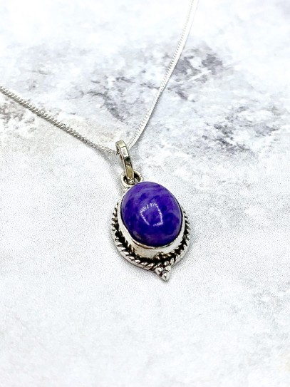 Collar 'Trisha' de Charoita