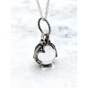 Quartz crystal 'Gotland' necklace