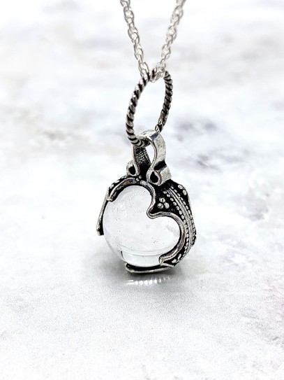 Collar 'Gotland' de Cuarzo cristal