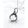 Quartz crystal 'Gotland' necklace