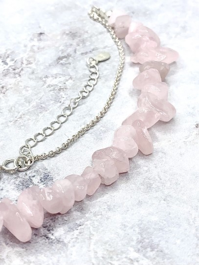 Collar 'Lleya' de Quars rosa