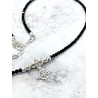 Witches Knot and Black Tourmaline 'Glinda' necklace
