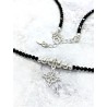 Witches Knot and Black Tourmaline 'Glinda' necklace