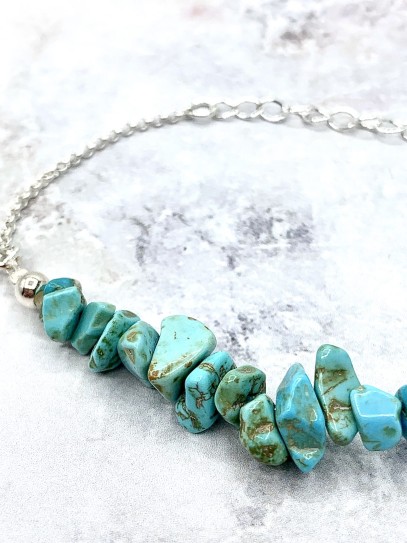 Pulsera 'Kirana' de Turquesa