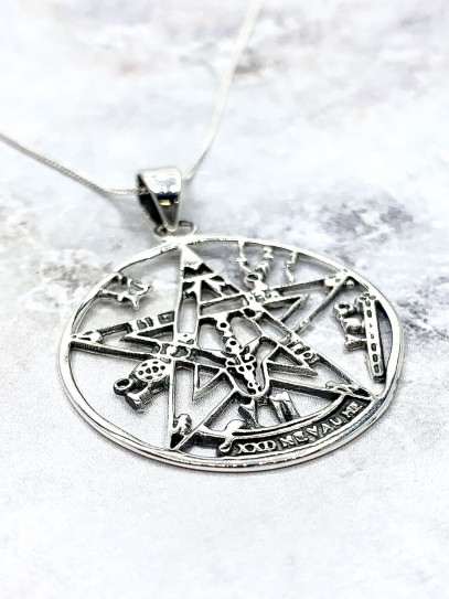 Large size 'Tetragrammaton' necklace