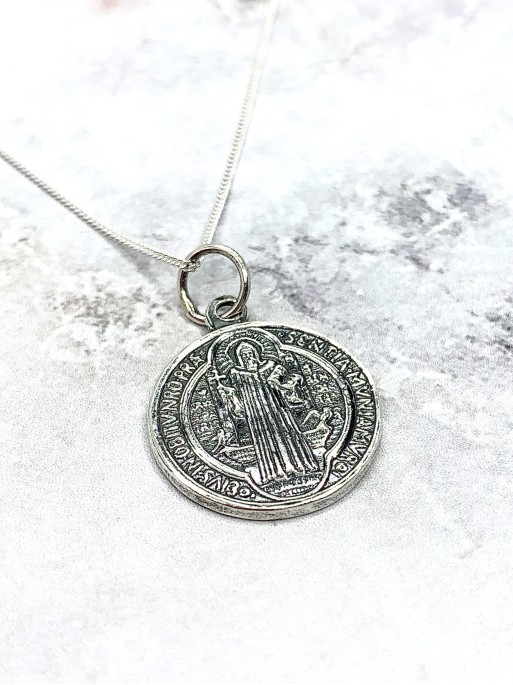Collaret 'Medalla de Sant Benet' de plata