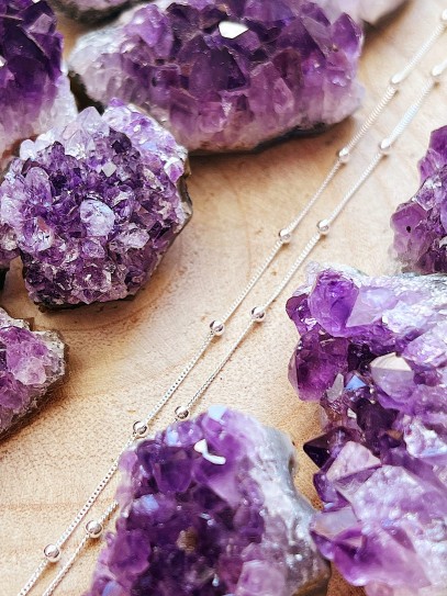 Cadena 'Anya' de boles (45 cm)