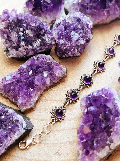 Pulsera 'Sun de Amatista | Energía positiva
