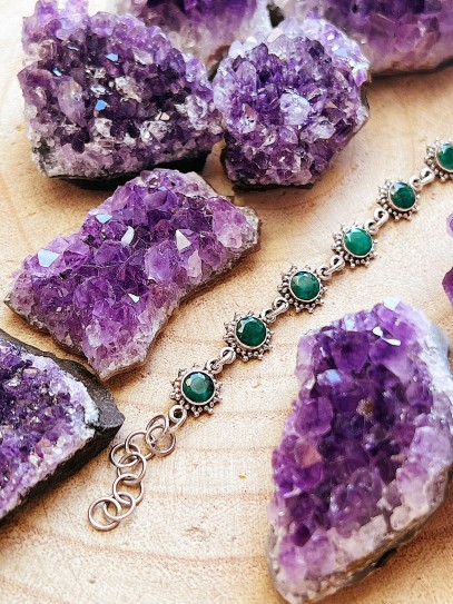 Pulsera 'Sun' de Esmeralda | Purificación