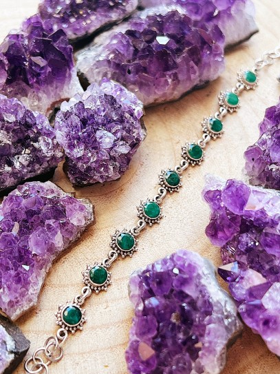 Pulsera 'Sun' de Esmeralda | Purificación