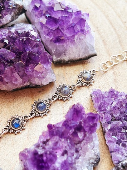 Polsera 'Sun' de Labradorita | Misticisme