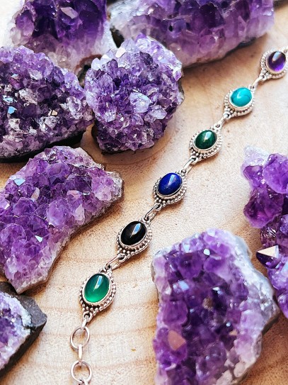 7 Chakras 'Carolina' bracelet | Balance