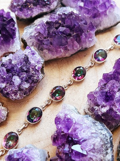 Mystic Topaz 'Aruni' bracelet