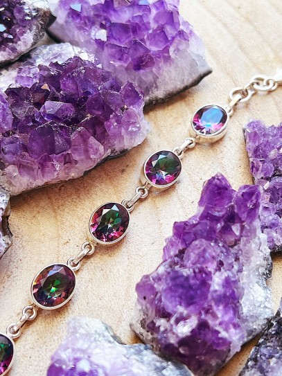 Mystic Topaz 'Aruni' bracelet