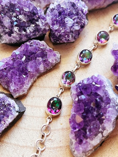 Mystic Topaz 'Aruni' bracelet