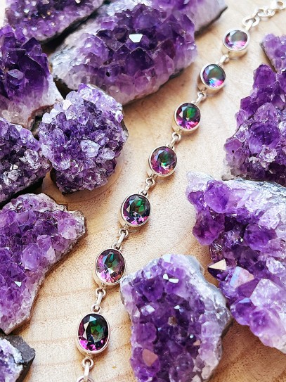 Mystic Topaz 'Aruni' bracelet