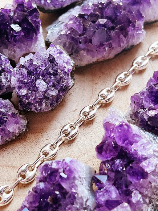 Silver 'Theia' bracelet