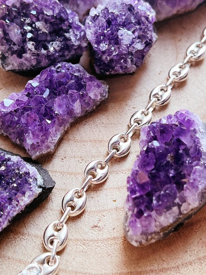 Silver 'Theia' bracelet