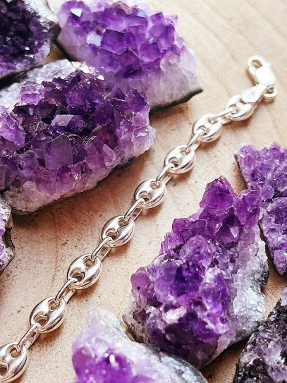 Pulsera 'Theia' de plata