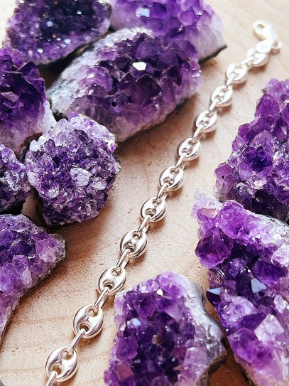 Silver 'Theia' bracelet