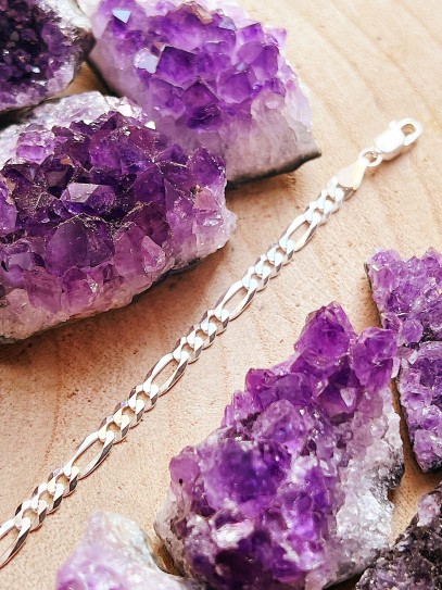 Silver 'Hermes' bracelet