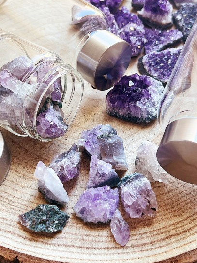 Botella de agua - Amatista