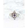 Anillo 'Bridget' de Nudo Brujas y Amatista