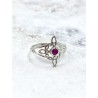 Witches Knot and Ruby 'Bridget' ring