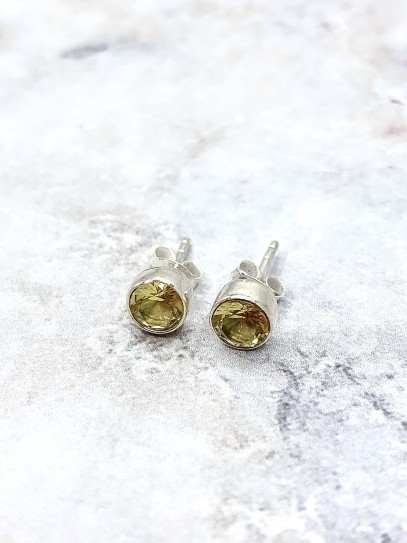 Citrine 'Indira' earrings