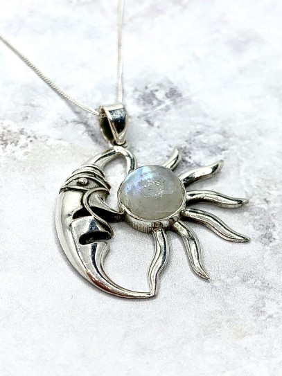 Collaret 'Helene' de Pedra lluna