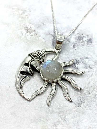 Collaret 'Helene' de Pedra lluna