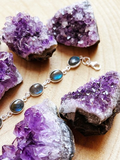 Polsera 'Anisha' de Labradorita | Misticisme