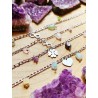 Pulsera 'Denali' de piedra natural variada