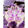 Feng Shui Crystal Lotus Flower - Purple