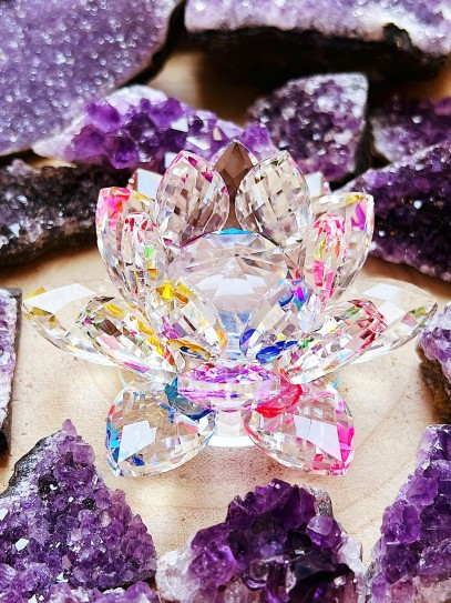 Flor de Lotus de vidre de Feng Shui - Arc de Sant Martí