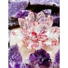 Feng Shui Crystal Lotus Flower - Red