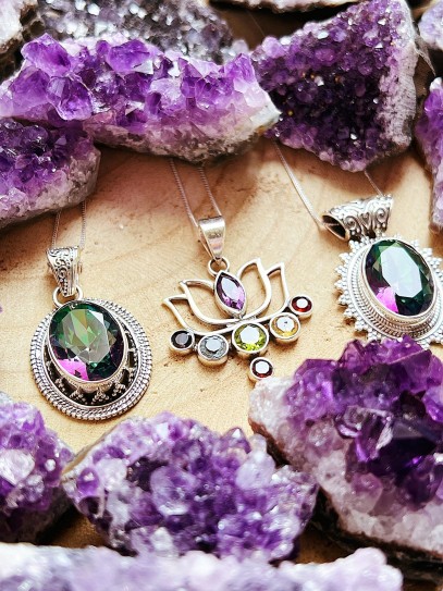 Collar 'Dharma' multicolor | Belleza y pureza