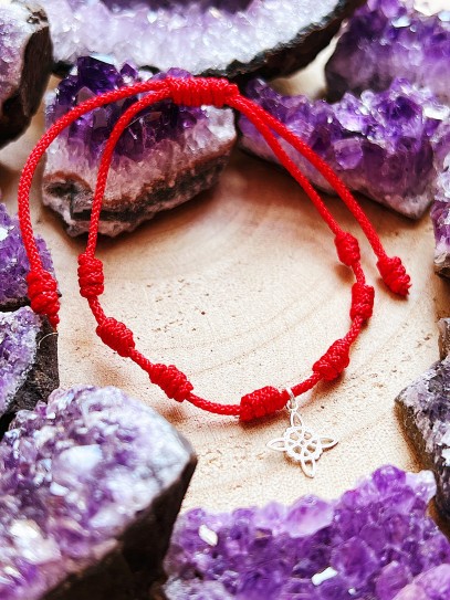 Pulsera de los 7 nudos de protección y Nudo de Brujas