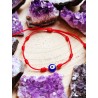 Pulsera de los 7 nudos de protección y Ojo Turco
