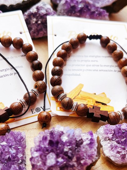 Pulsera 'Hades' de Palo Santo