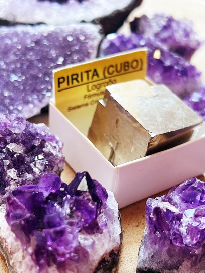 Big size natural Cubic pyrite | Money and success