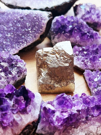 Big size natural Cubic pyrite | Money and success