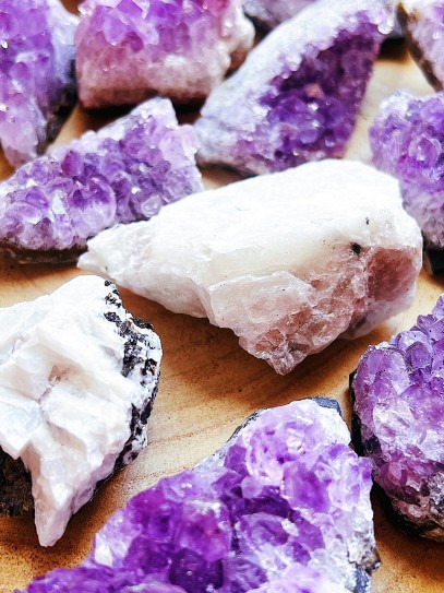Pedra lluna en brut natural gran | Feminitat i intuïció