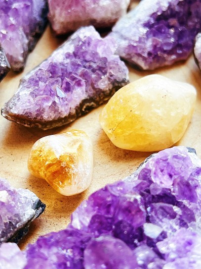 Rodado de Citrino tamaño mediano | Dinero y prosperidad