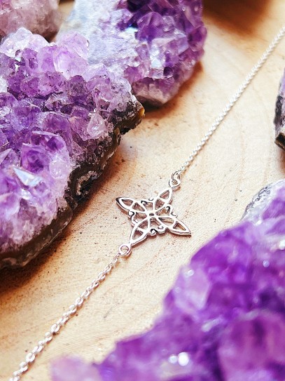 Witches Knot 'Nimue' anklet