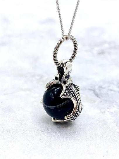 Agate 'Gotland' necklace