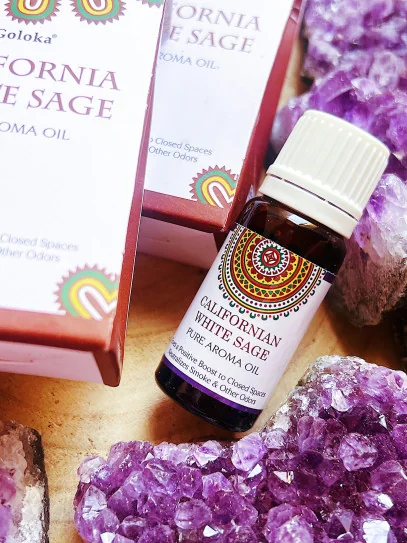 Oli essencial de Salvia Blanca - Goloka