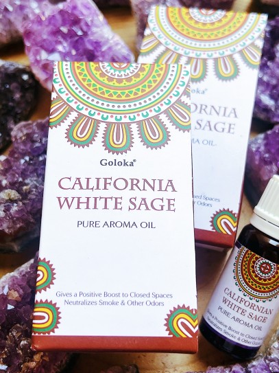 Oli essencial de Salvia Blanca - Goloka